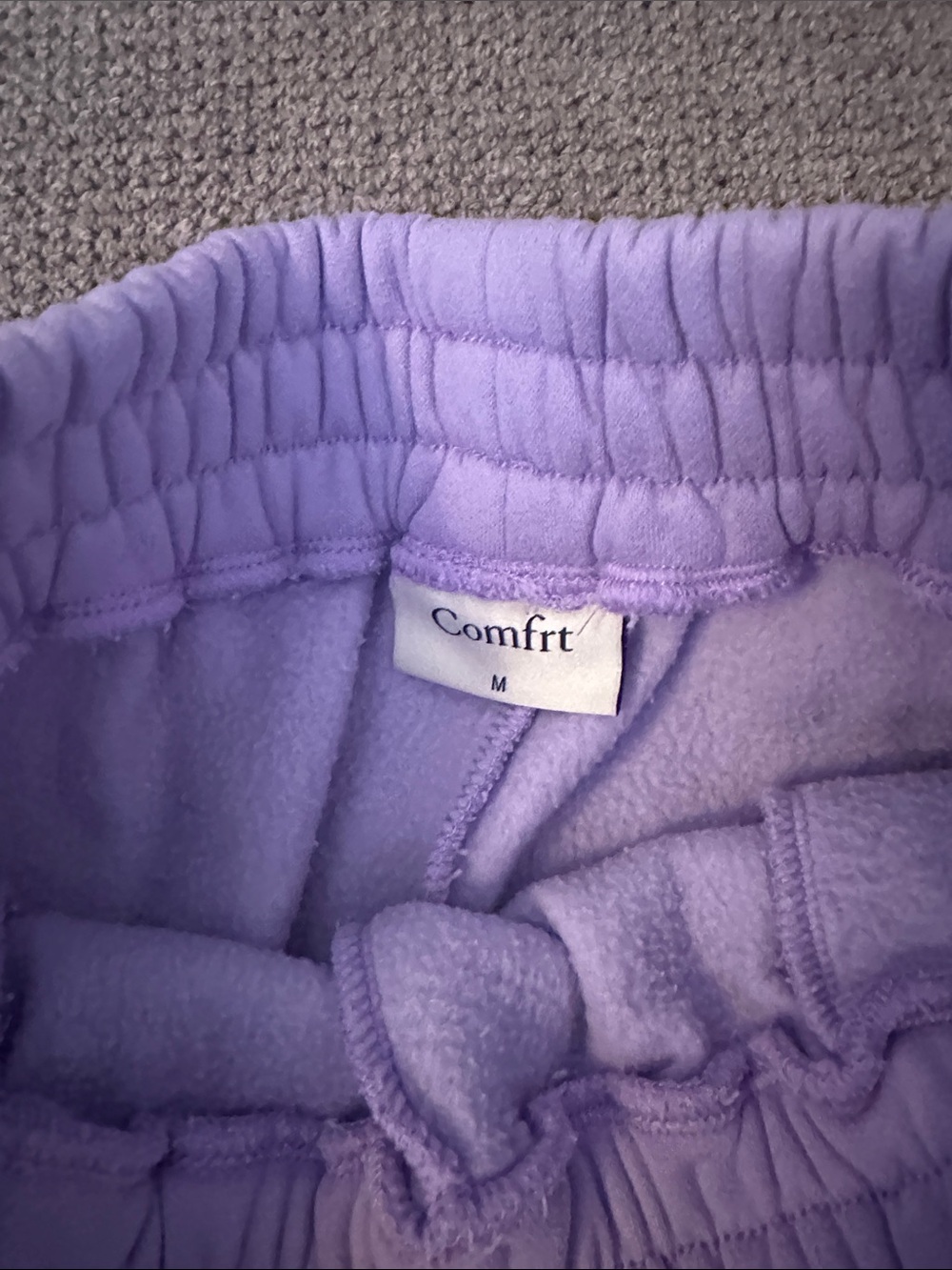 Lilac Women's Fleece Jogger Pants - Picture 3 of 3